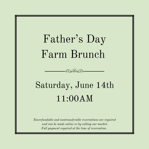 Father's Day Brunch - 11:00am