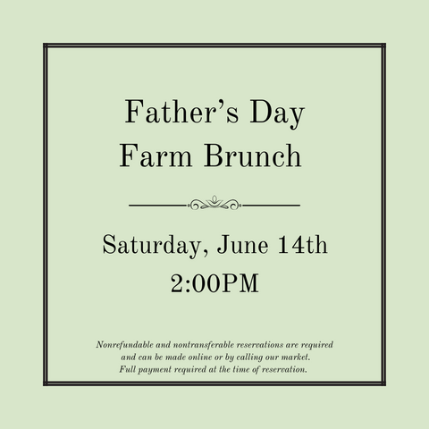 Father's Day Brunch - 2:00pm