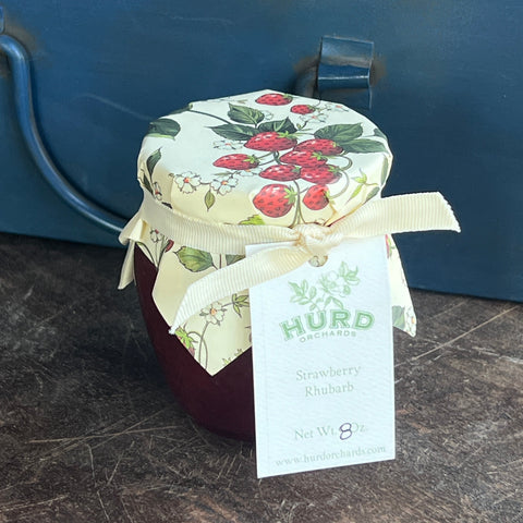 Strawberry Rhubarb Jam 8 oz - Pre-Order