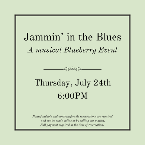 Jammin’ in the Blues - Thursday, July 24th